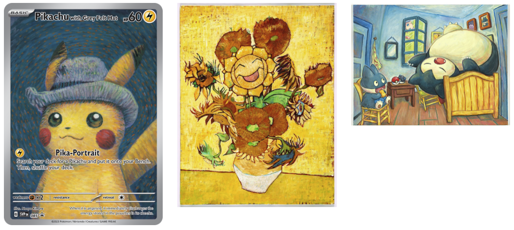 Pokémon x Van Gogh Museum merchandise collectie